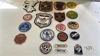 Assortment of badges & coasters
