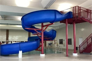 Two Story Indoor Water Slide