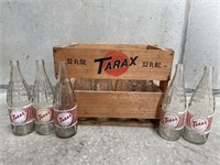 TARAX Wooden Crate With Bottles
