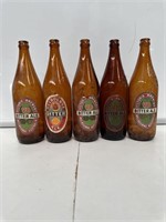 5 x Paper Labeled Beer Bottles Inc. MELBOURNE &