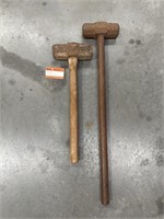 2 x Sledge Hammers