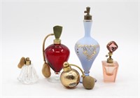 Collection Of Atomizer Perfume Bottles