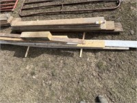 (2) Piles Assorted 1 Inch & 2 Inch Lumber