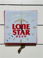Lone Star Beer Advertising Wall Clock