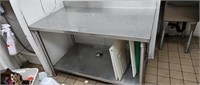 5 ft stainless steel table