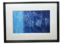 "SEAHORSES" FRAMED SIGNED PRINT BY FRANK