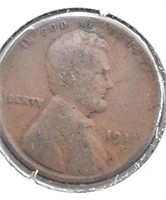 1911S Lincoln 1 Cent Coin