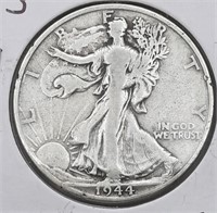 1944S Walking Liberty Half Dollar Coin