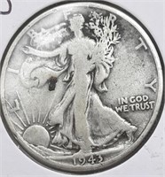 1943S Walking Liberty Half Dollar Coin