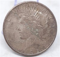 1925-S Silver Dollar XF
