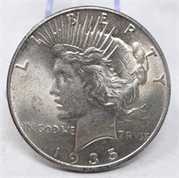 1935 Silver Dollar Unc.
