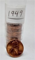 (27) 1949 Cents BU