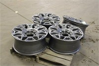 (4) Hummer 22x9.5J Rims