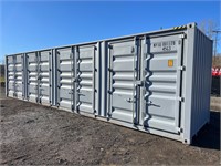 40' High Cube Multi - Door Shipping Container