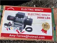 Unused 20,000 LB Electric Winch