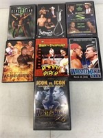 7 Original Wrestling DVD's