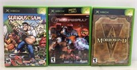 3 Xbox Games Complete in Box
