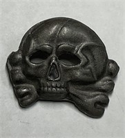 German Skull Pin