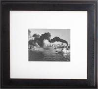 Andreas Feininger "NY Hudson River Ferries" Photo