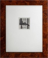 Ralston Crawford "Buildings Through Window" Print