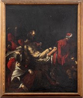 After Jacopo da Ponte "Deposition of Christ" Oil
