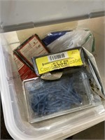 Assortment of screws and nails