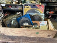 LARGE LOT OF MISC SAW BLADES