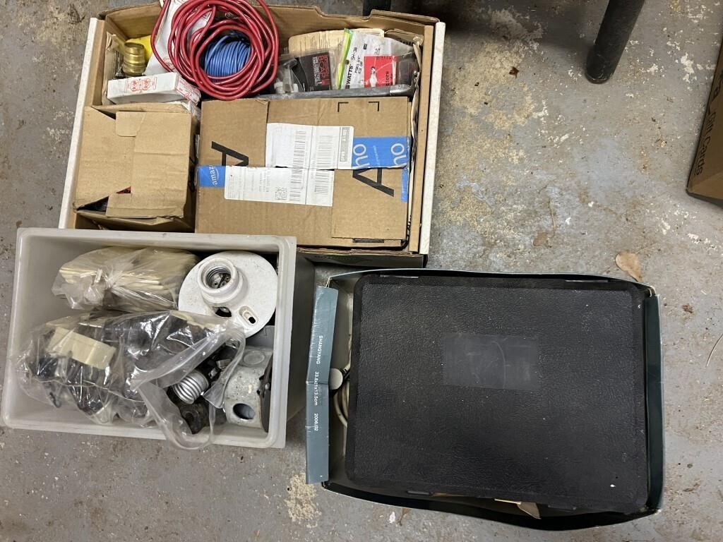 LOT OF MISC ELECTRICAL SUPPLIES