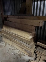 LOT OF 13 SQUARE BOARDS APPROX 3' LONG