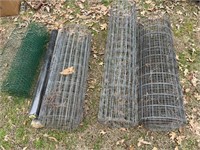 LOT OF MISC FENCING MATERIAL