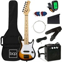 Best Choice Products 30in Kids Electric Guitar Beg