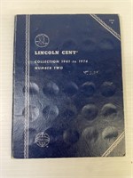 1941-1947 Pennies Complete Set in Book
