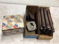 Oil pumps and push rod tubes