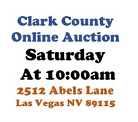 WELCOME TO OUR SAT. @10am ONLINE PUBLIC AUCTION