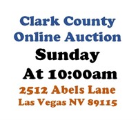 WELCOME TO OUR SUN. @10am ONLINE PUBLIC AUCTION