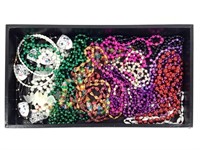 Fun! Mardi Gras Beads Halloween Necklace +