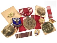 WWII US Military Medals & Pins