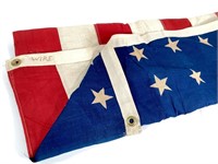 Vtg 48 Star American Flag
