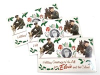 Elvis Presley Western Union Holiday Postcards