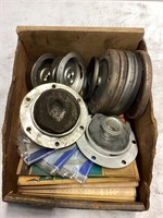 Misc oil strainers, gaskets and covers