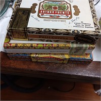 Lot of Cigar Boxes