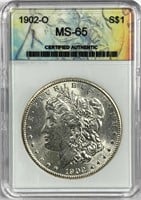 1902-O Morgan Silver Dollar MS-65