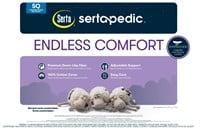 Sertapedic Endless Comfort Bed Pillow  Standard/Qu