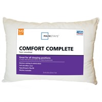 Mainstays Comfort Complete Bed Pillow  Standard/Qu