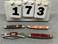 (4) Pocket Knives