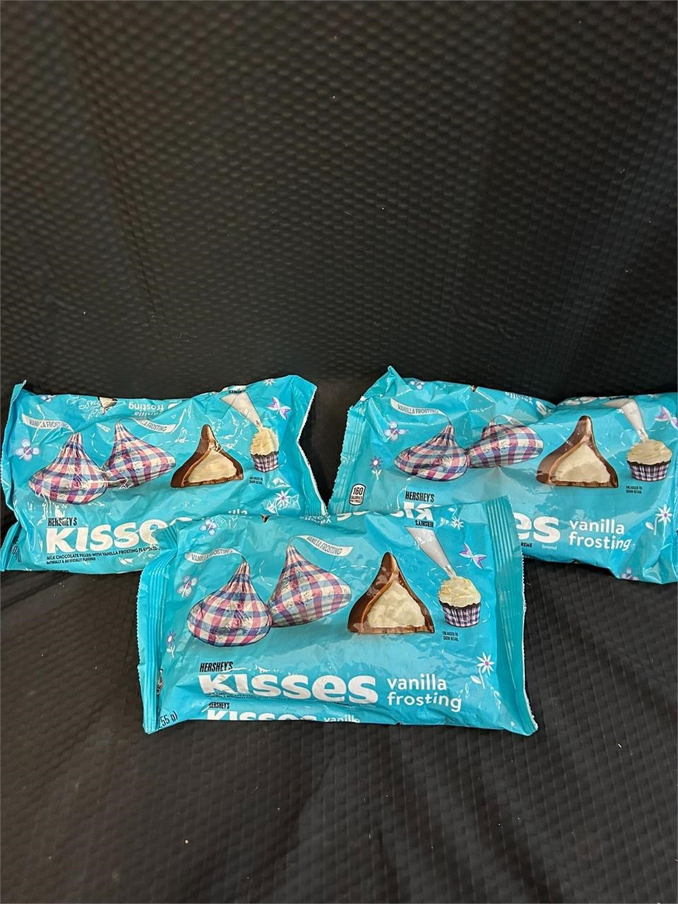 Three 9oz Hershey Kisses Bags