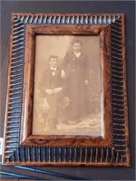 COUPLE PORTRAIT GLASS FAMILY 1910