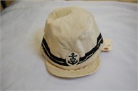 White WWII Japanese Naval Officer's Field Cap