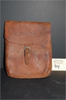 Leather 'Kettle' Pouch