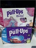 (2) Large Cases of PULL UPS Diapers